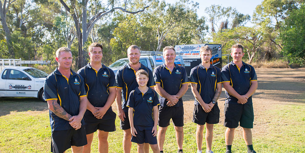 Lewie Loos plumbing and roofing rockhampton team photo Lewie Loos plumbing and roofing rockhampton team photo